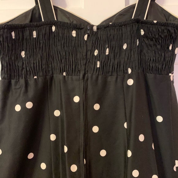 Black/white dots Sundress - Picture 7 of 12